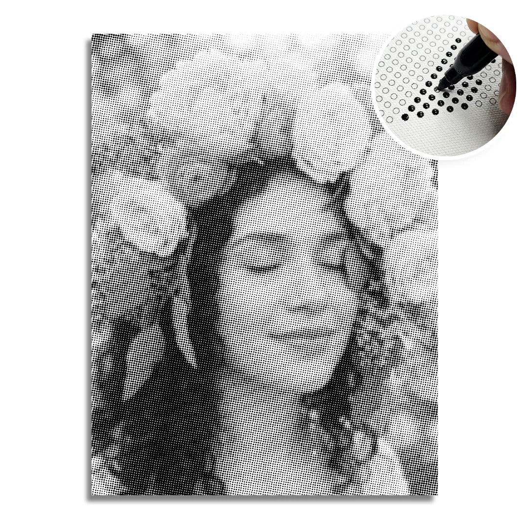 Kit dot painting Lupo