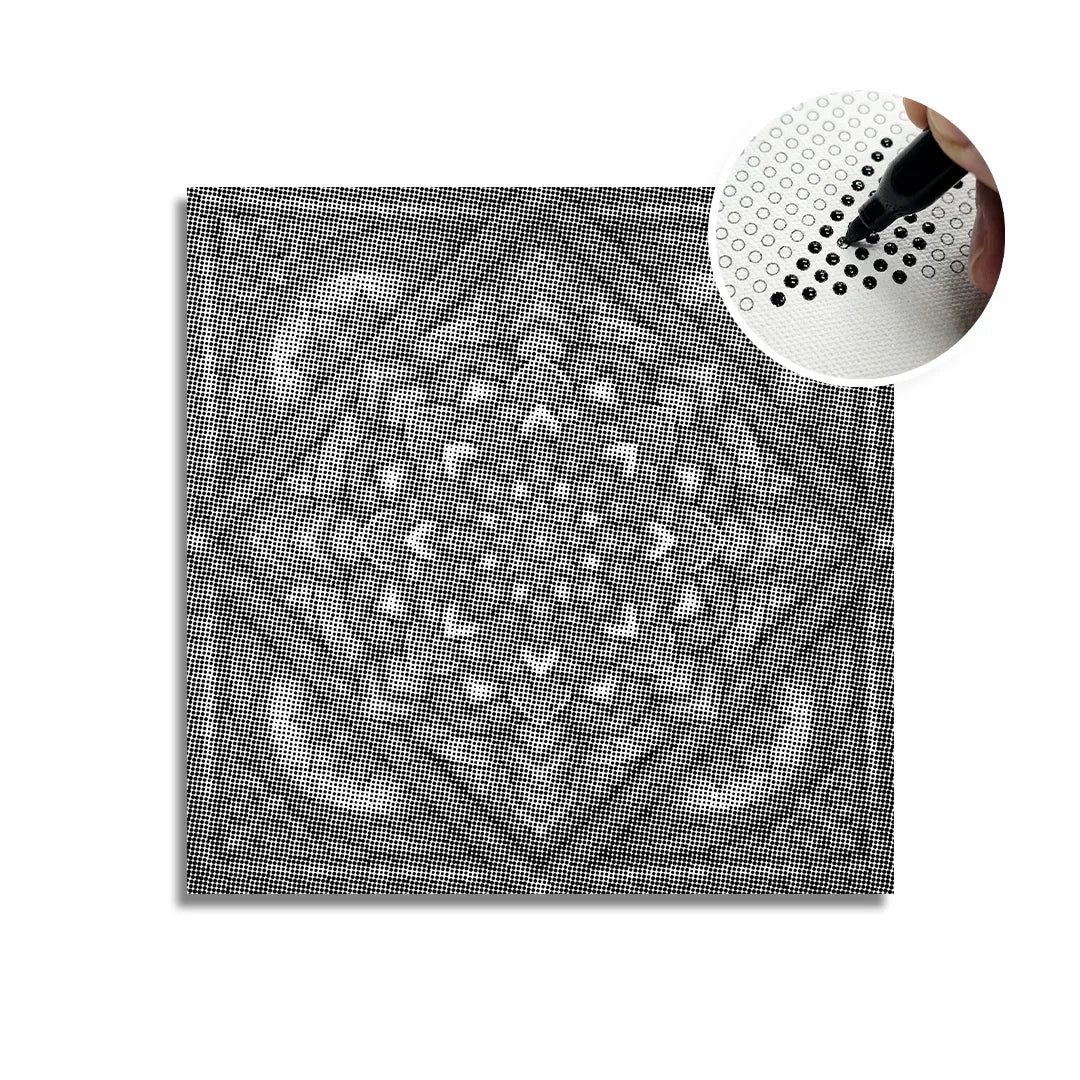 Kit dot painting Lupo