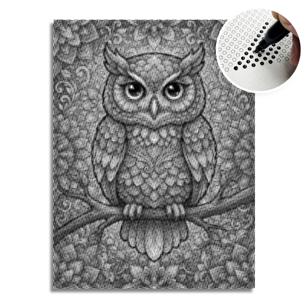 Kit dot painting Lupo