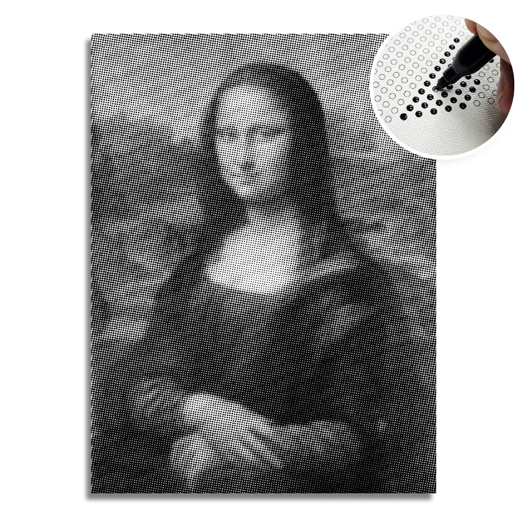 Pittura a punti di Monna Lisa