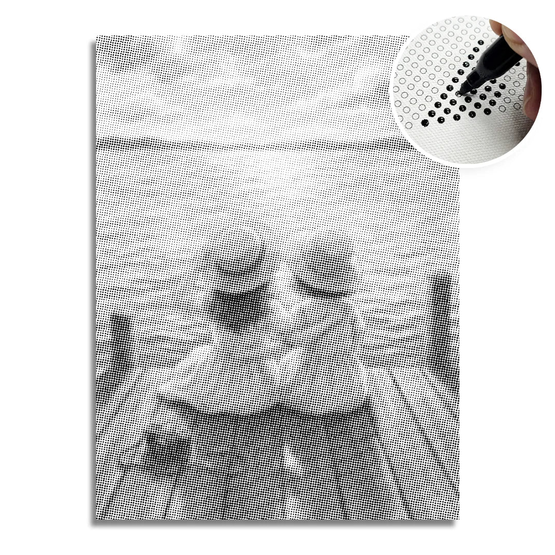 Ragazze al lago Dot Painting