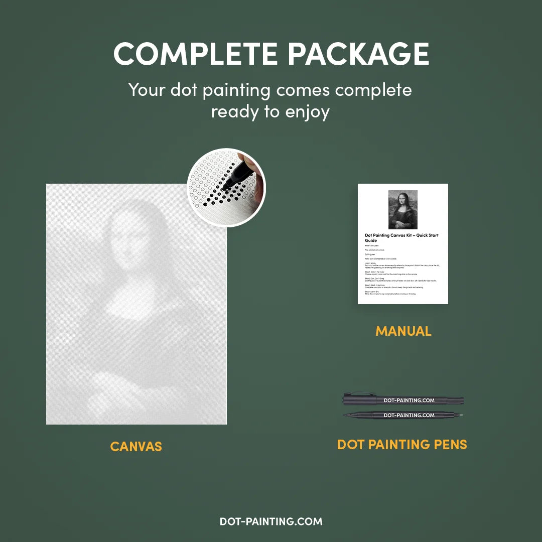 Pittura a punti di Monna Lisa