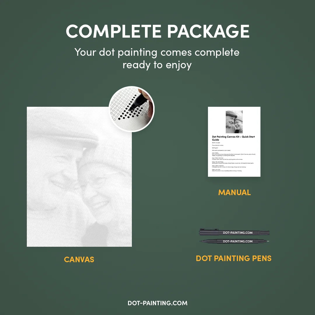 dot painting personalizzato | Carica la tua immagine | Dotpainting.it