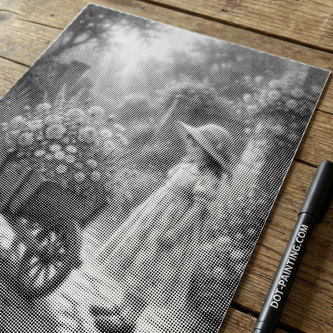 Kit dot painting Lupo