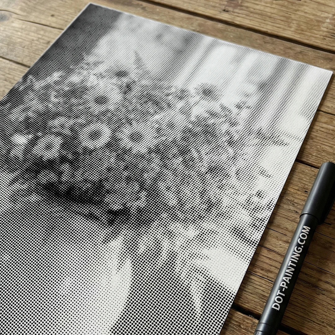 Kit dot painting Lupo