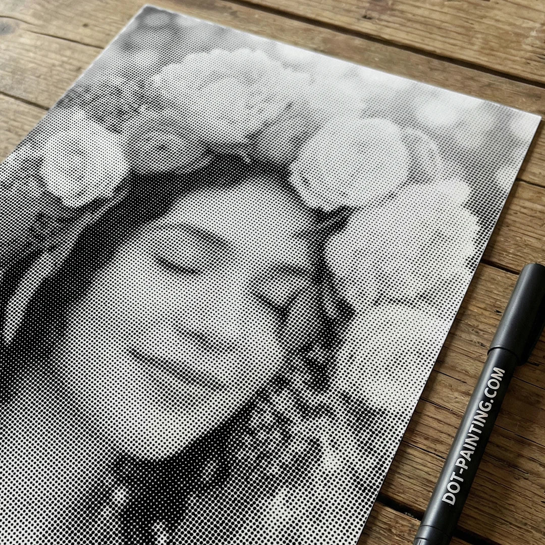 Kit dot painting Lupo