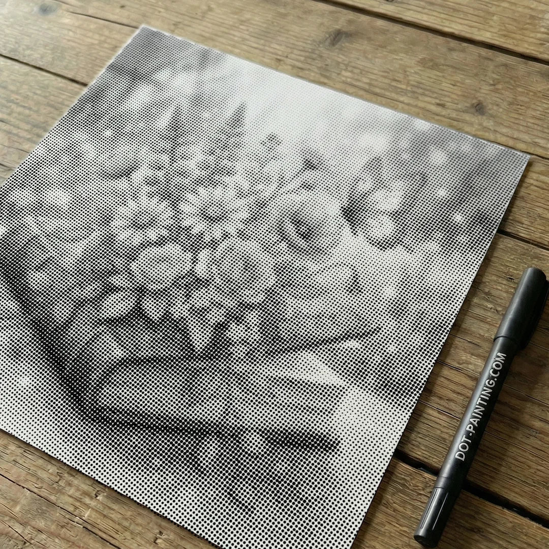 Kit dot painting Lupo