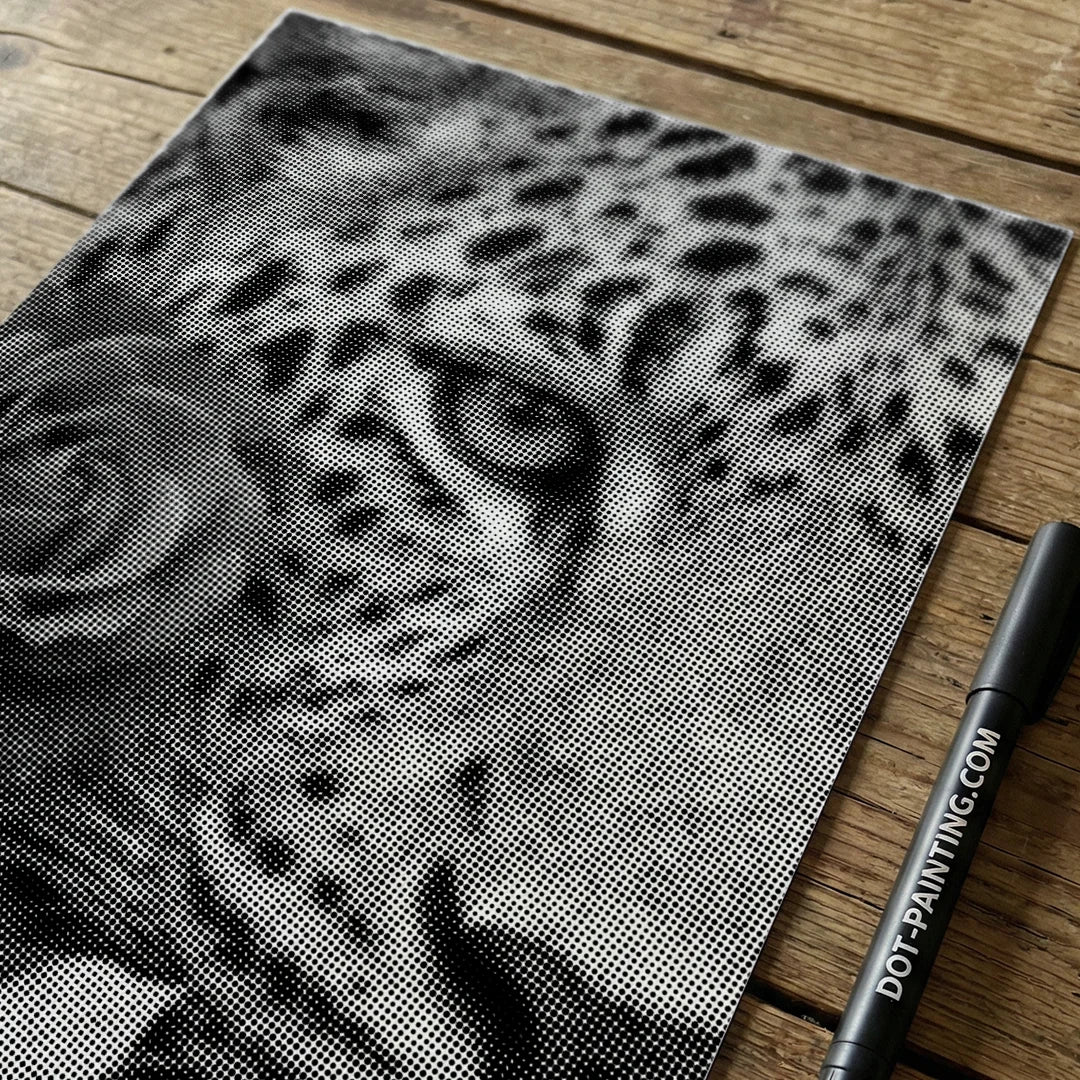 Kit dot painting Lupo