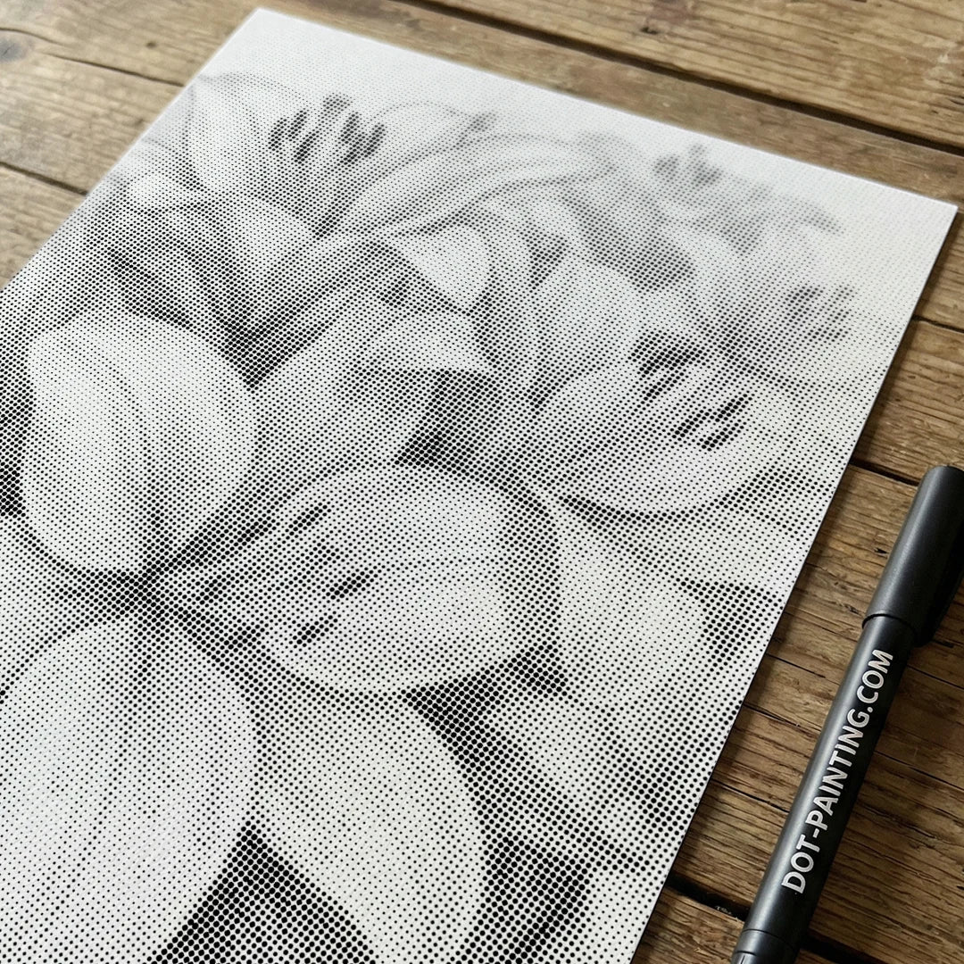 Kit dot painting Lupo