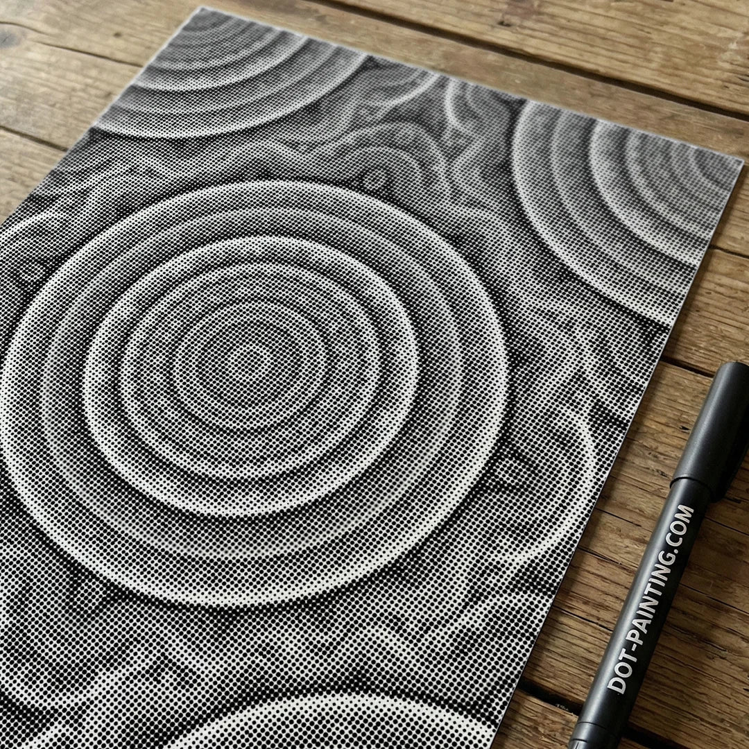 Kit dot painting Lupo