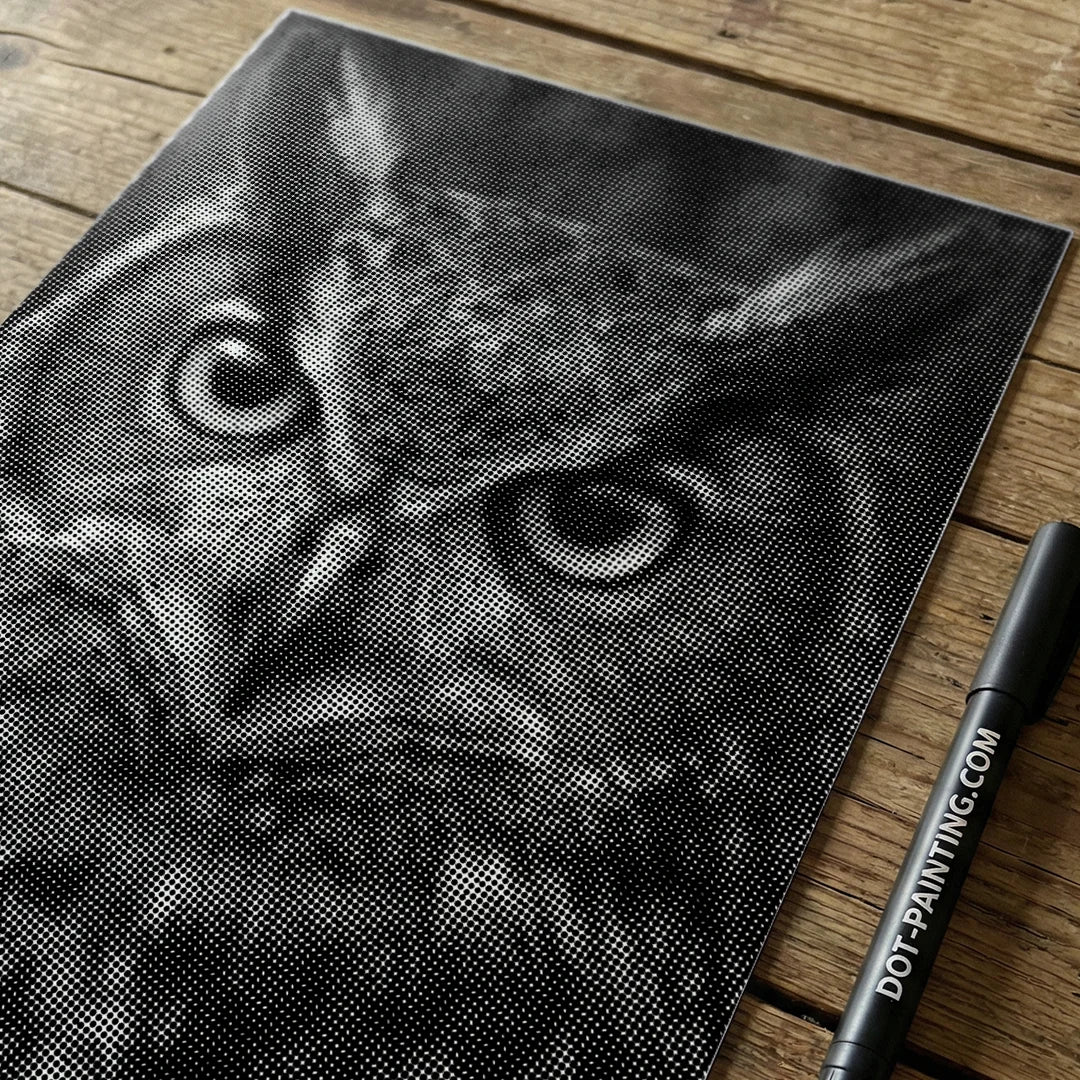 Kit dot painting Lupo