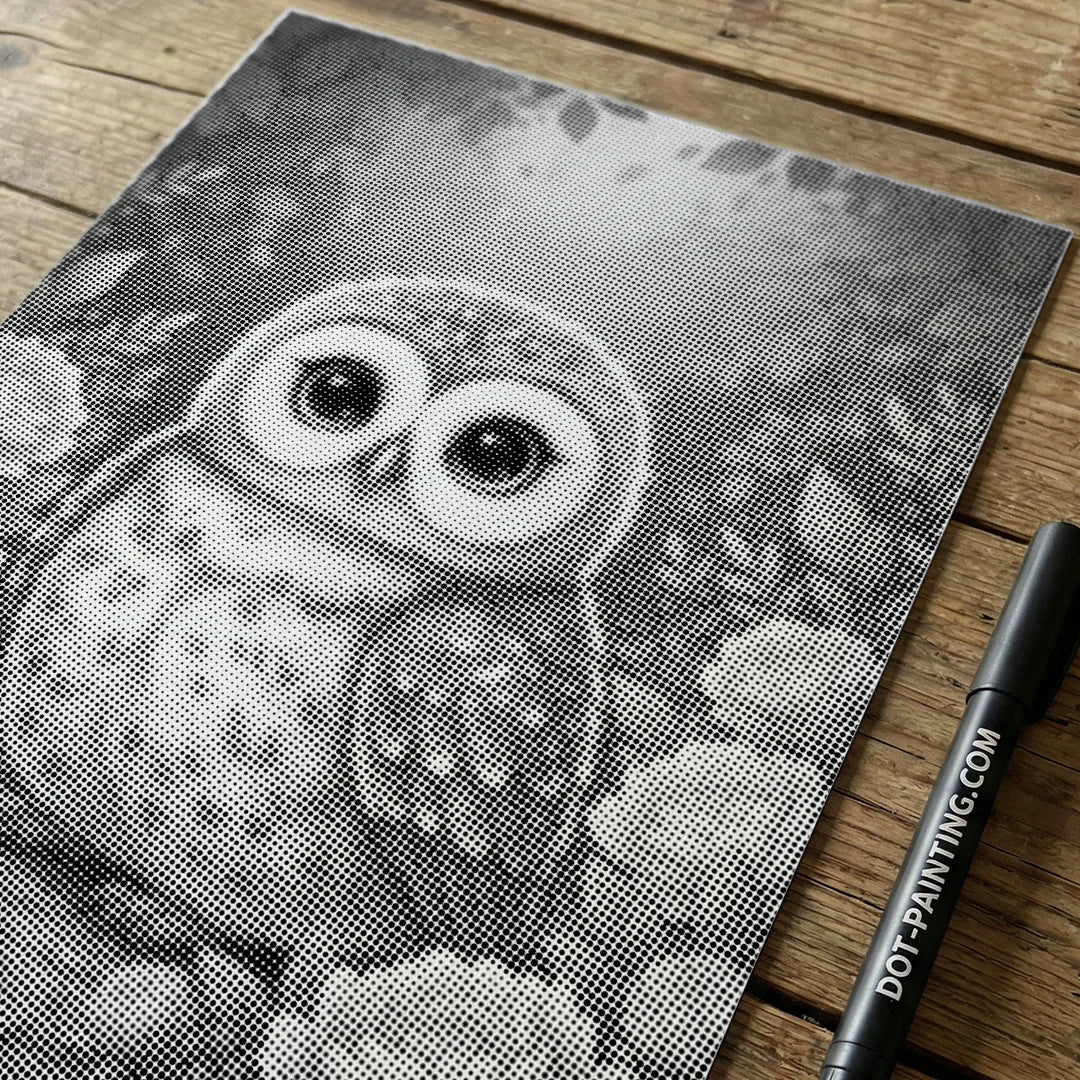 Kit dot painting Lupo