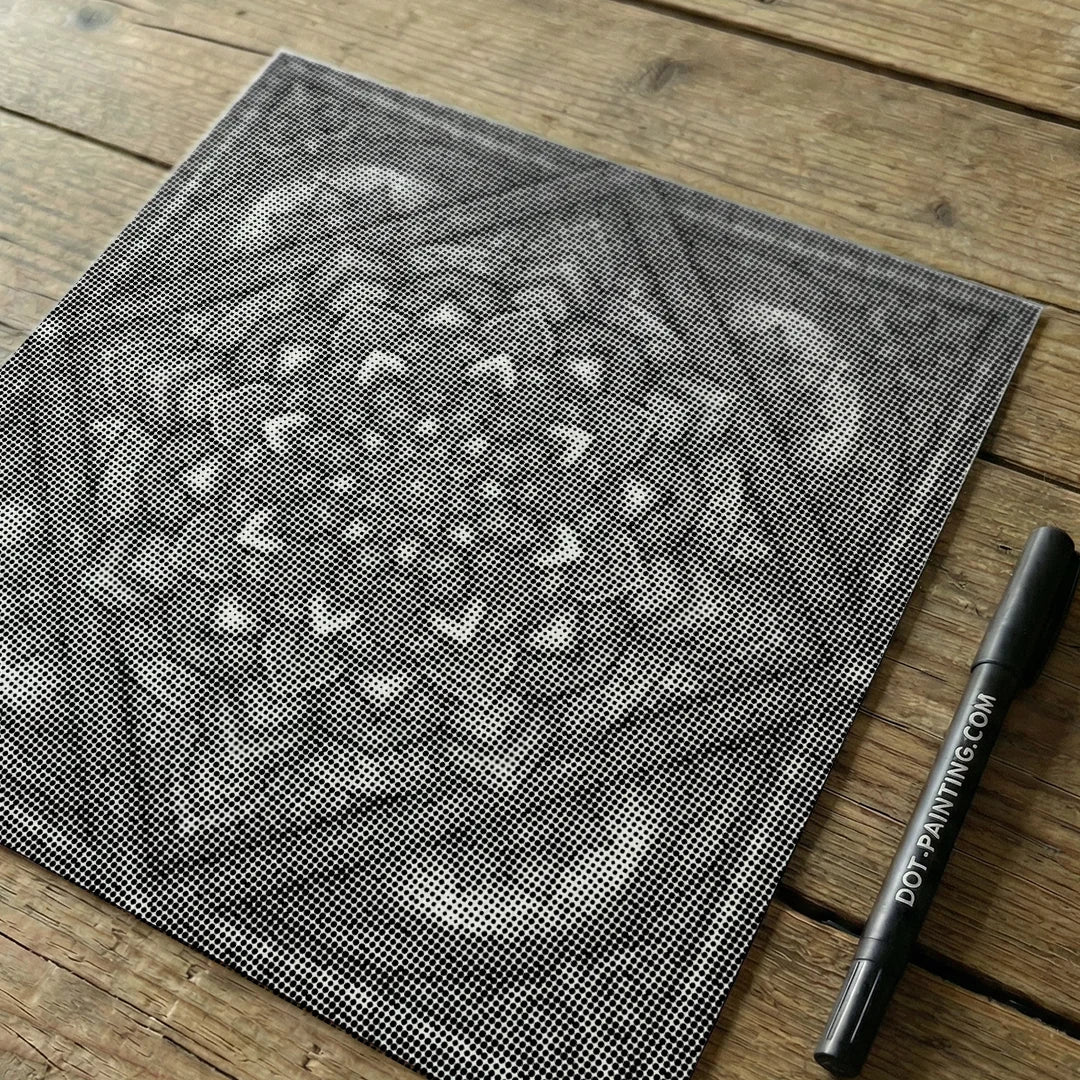 Kit dot painting Lupo