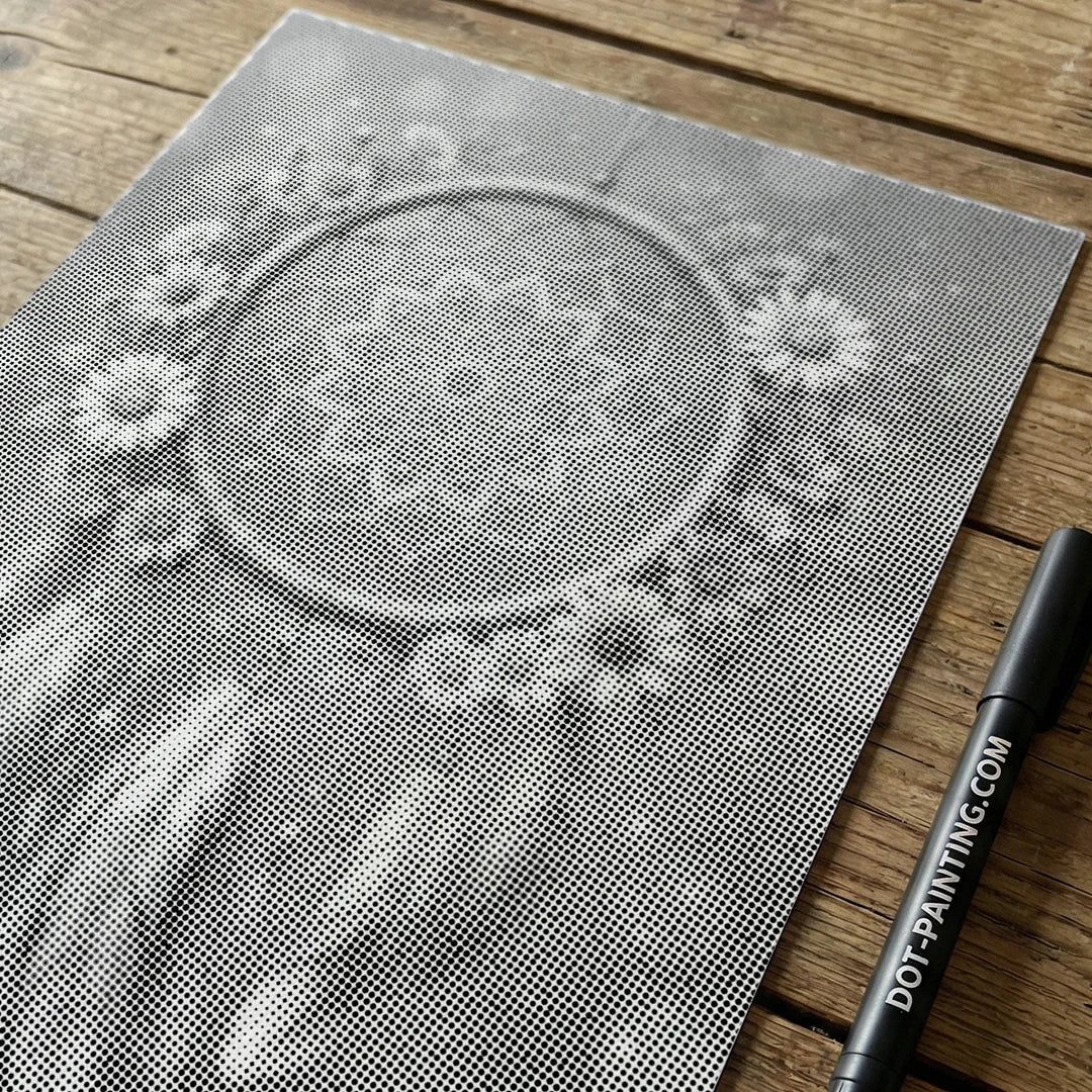 Kit dot painting Lupo