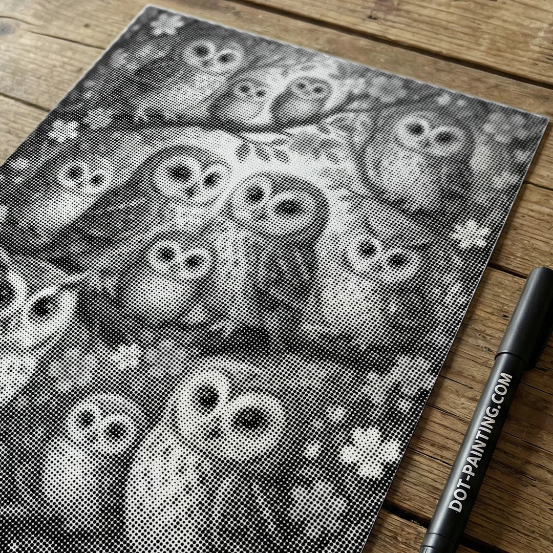 Kit dot painting Lupo