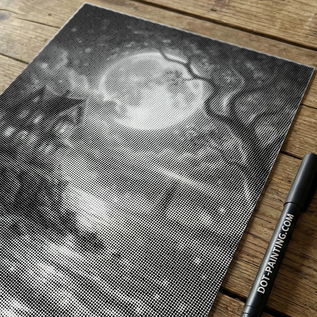 Kit dot painting Lupo