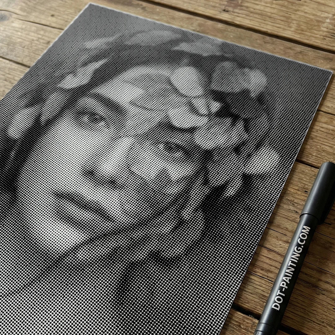 Kit dot painting Lupo