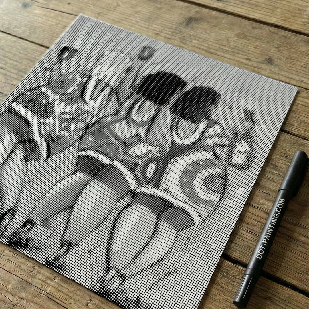 Le signore felici vincono la pittura a punti