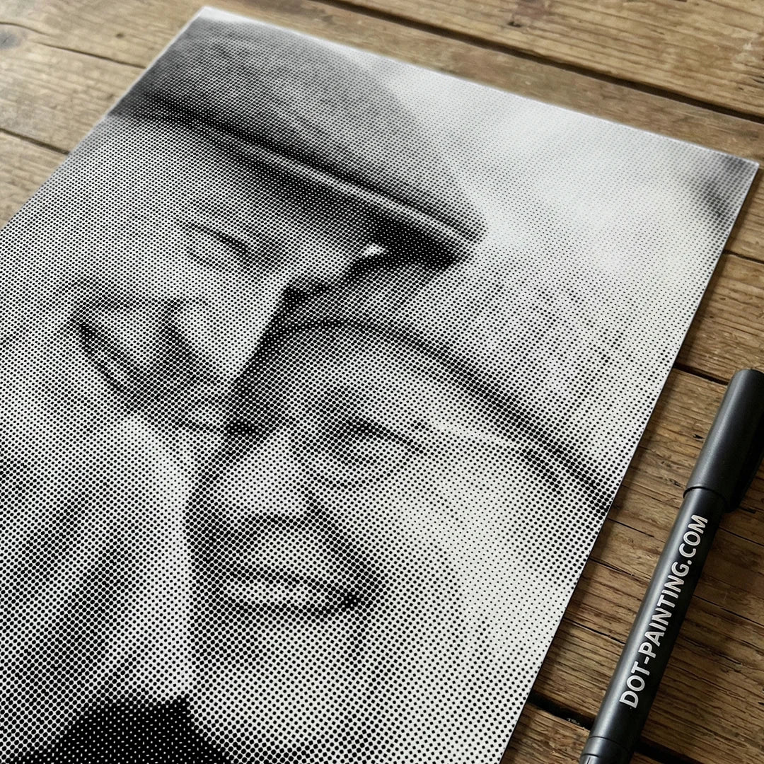 dot painting personalizzato | Carica la tua immagine | Dotpainting.it