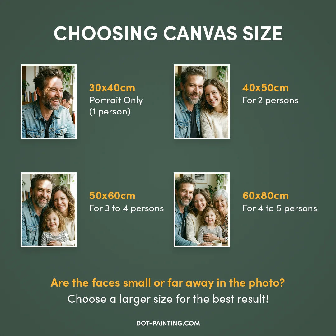 dot painting personalizzato | Carica la tua immagine | Dotpainting.it