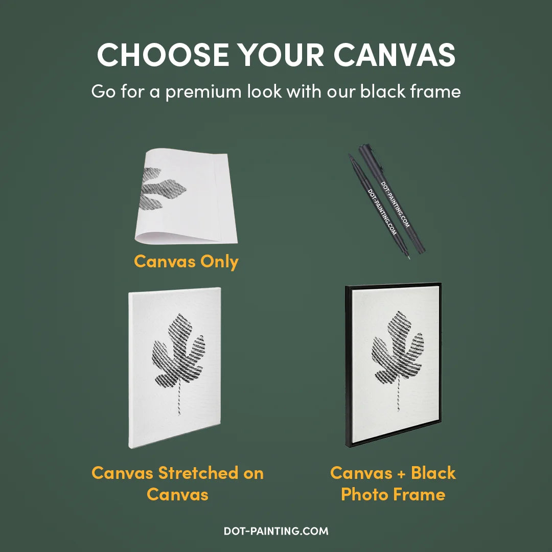 Kit dot painting Lupo