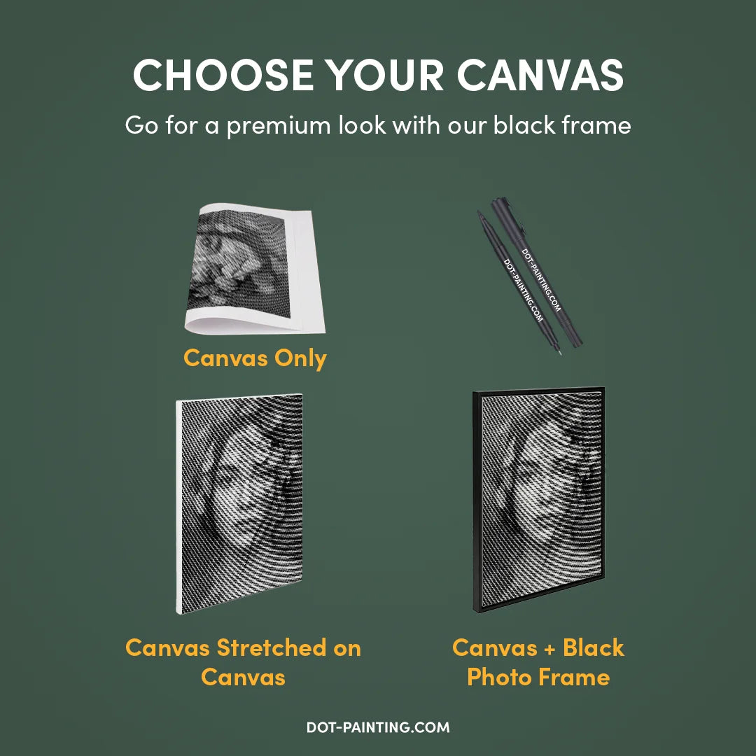 Kit dot painting Lupo