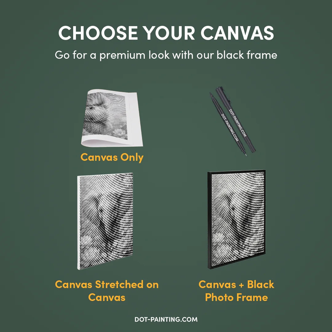 Kit dot painting Lupo