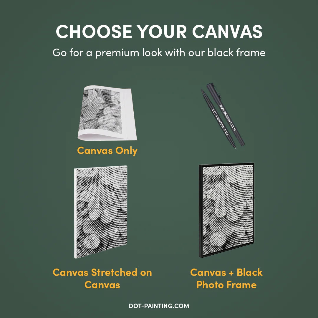 Kit dot painting Lupo