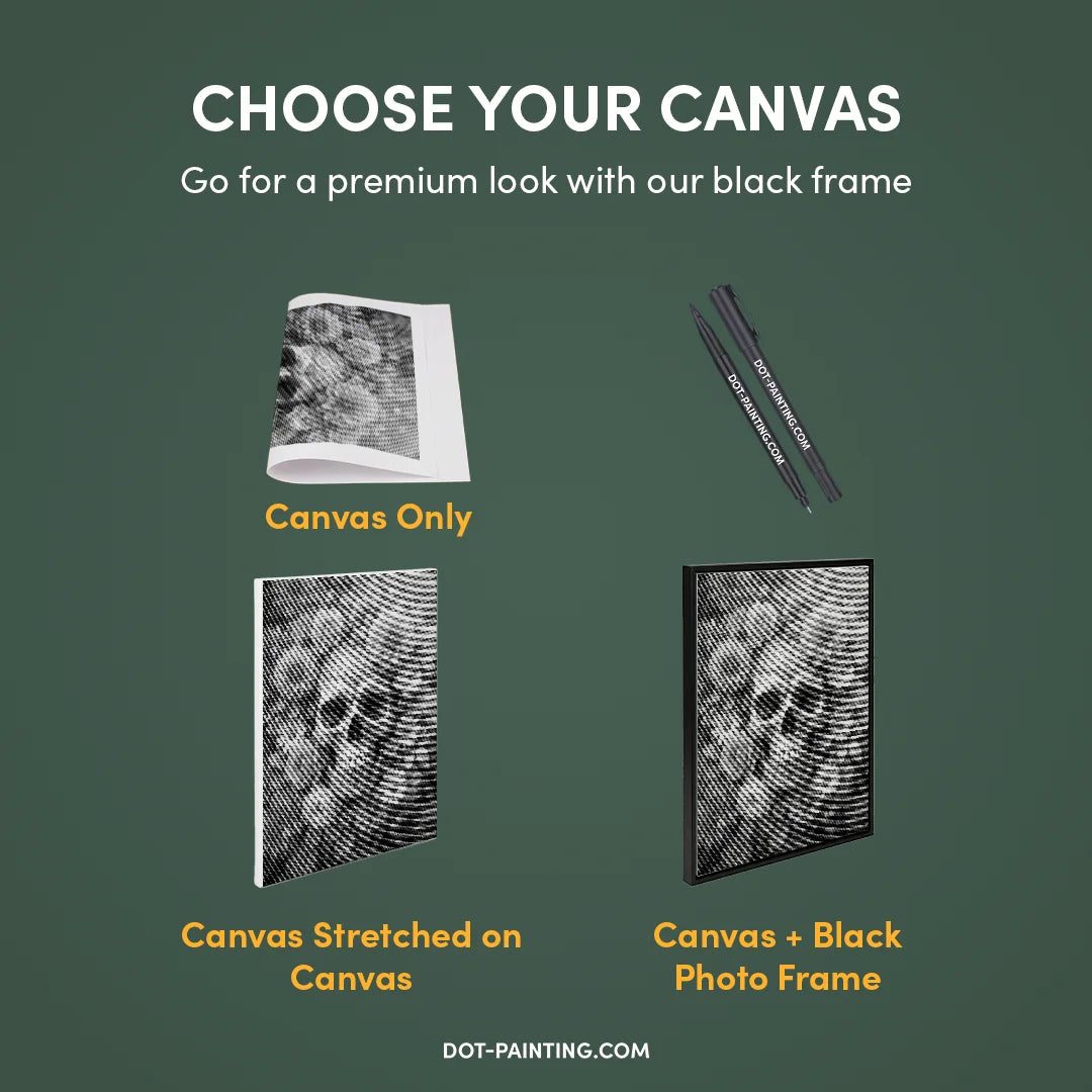 Kit dot painting Lupo