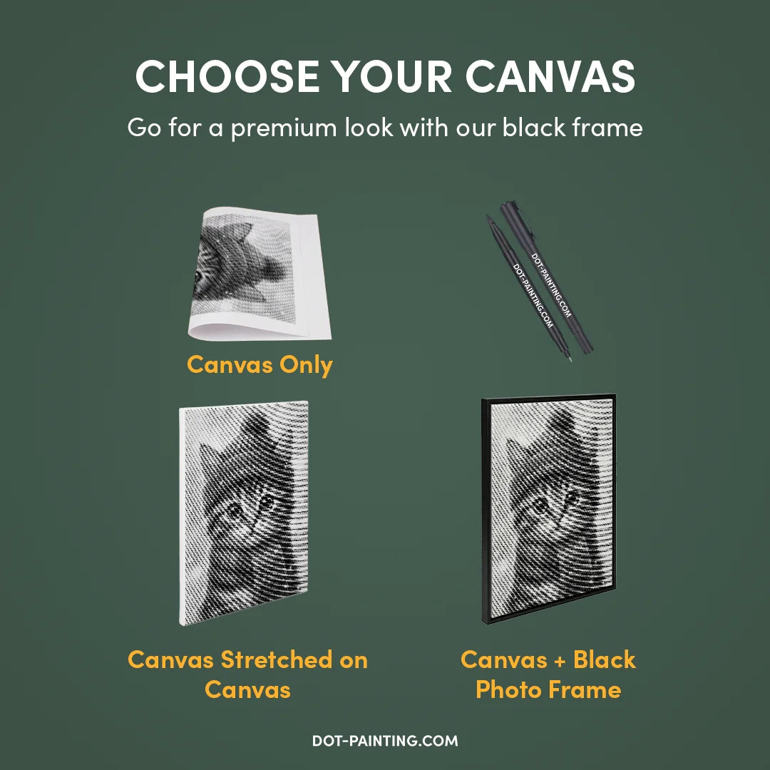 Kit dot painting Lupo