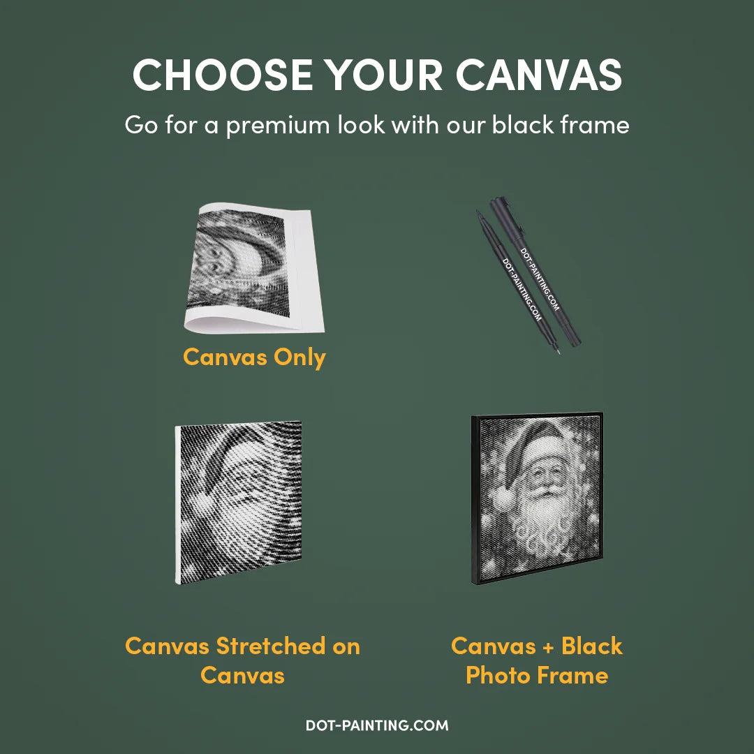 Kit dot painting Lupo