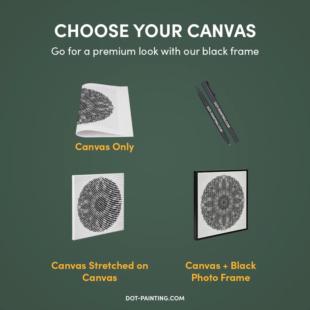 Kit dot painting Lupo