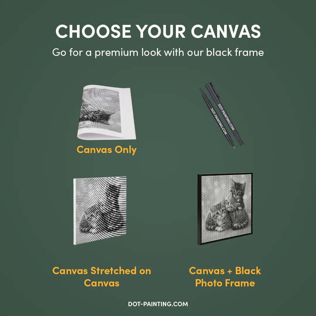 Kit dot painting Lupo