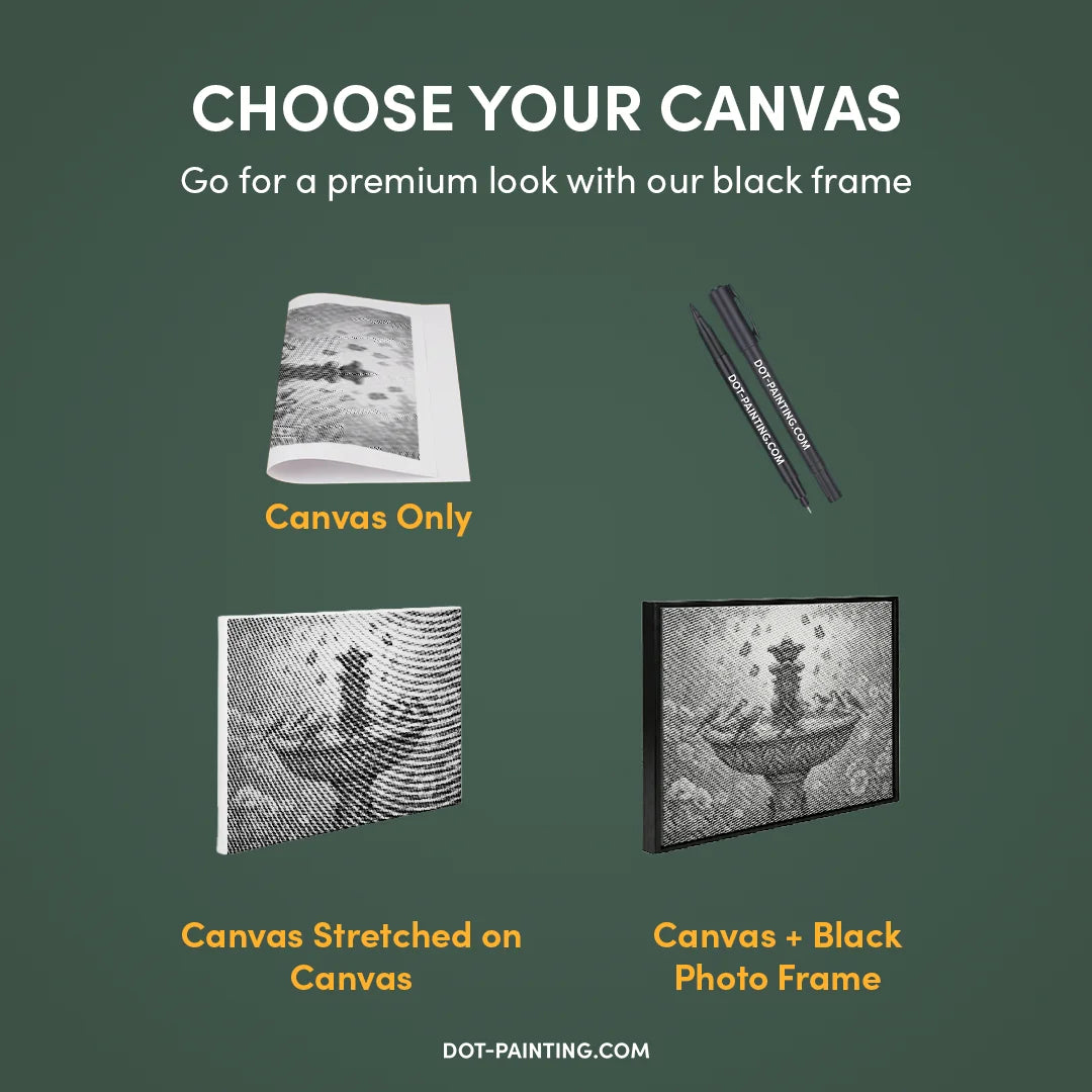 Kit dot painting Lupo