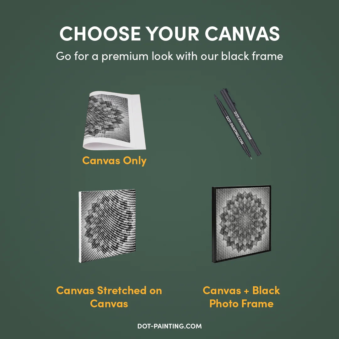 Kit dot painting Lupo