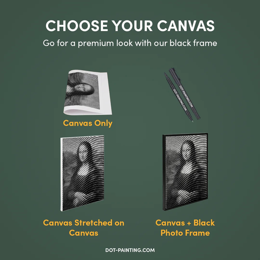 Pittura a punti di Monna Lisa