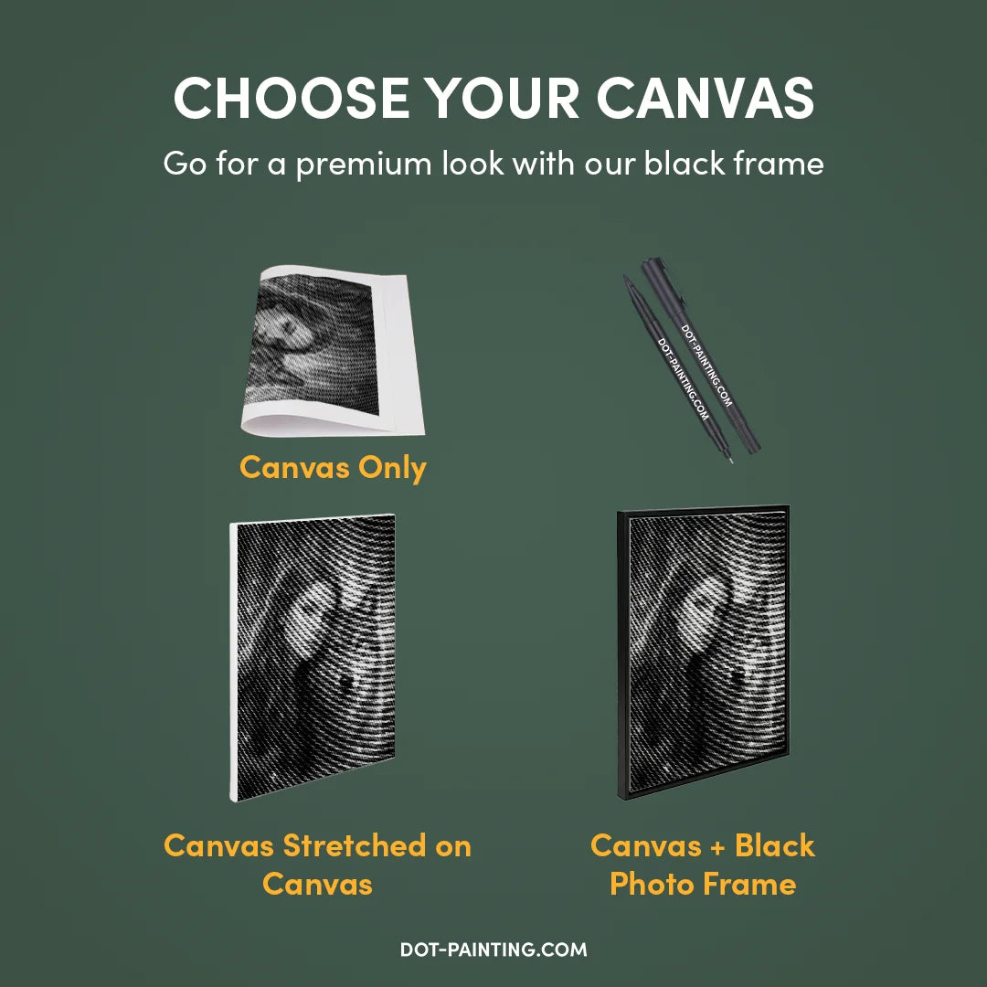 Kit dot painting Lupo