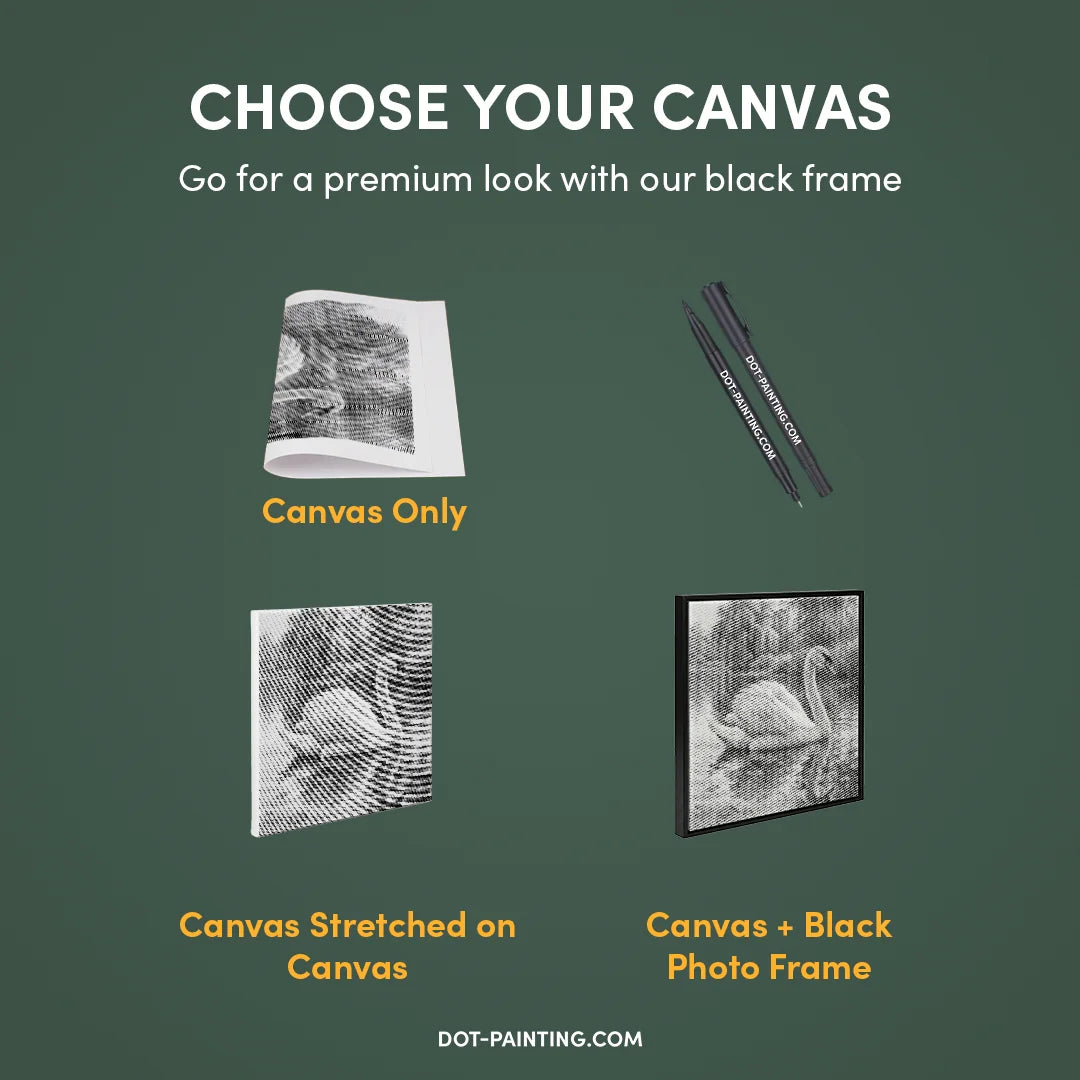 Kit dot painting Lupo