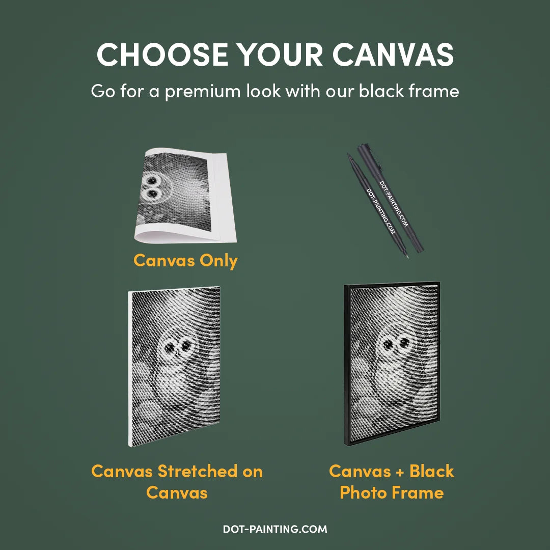 Kit dot painting Lupo