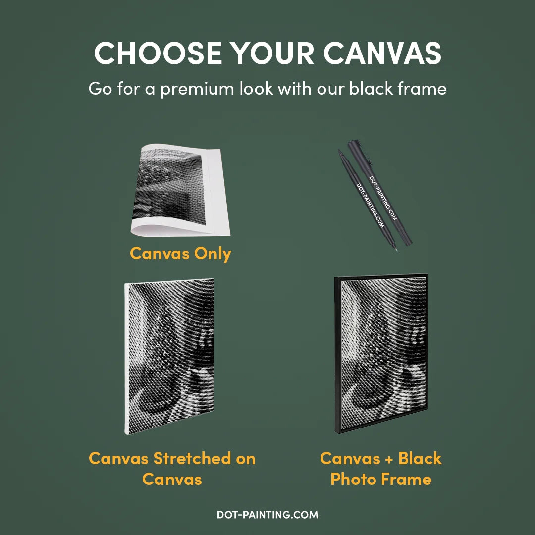 Kit dot painting Lupo