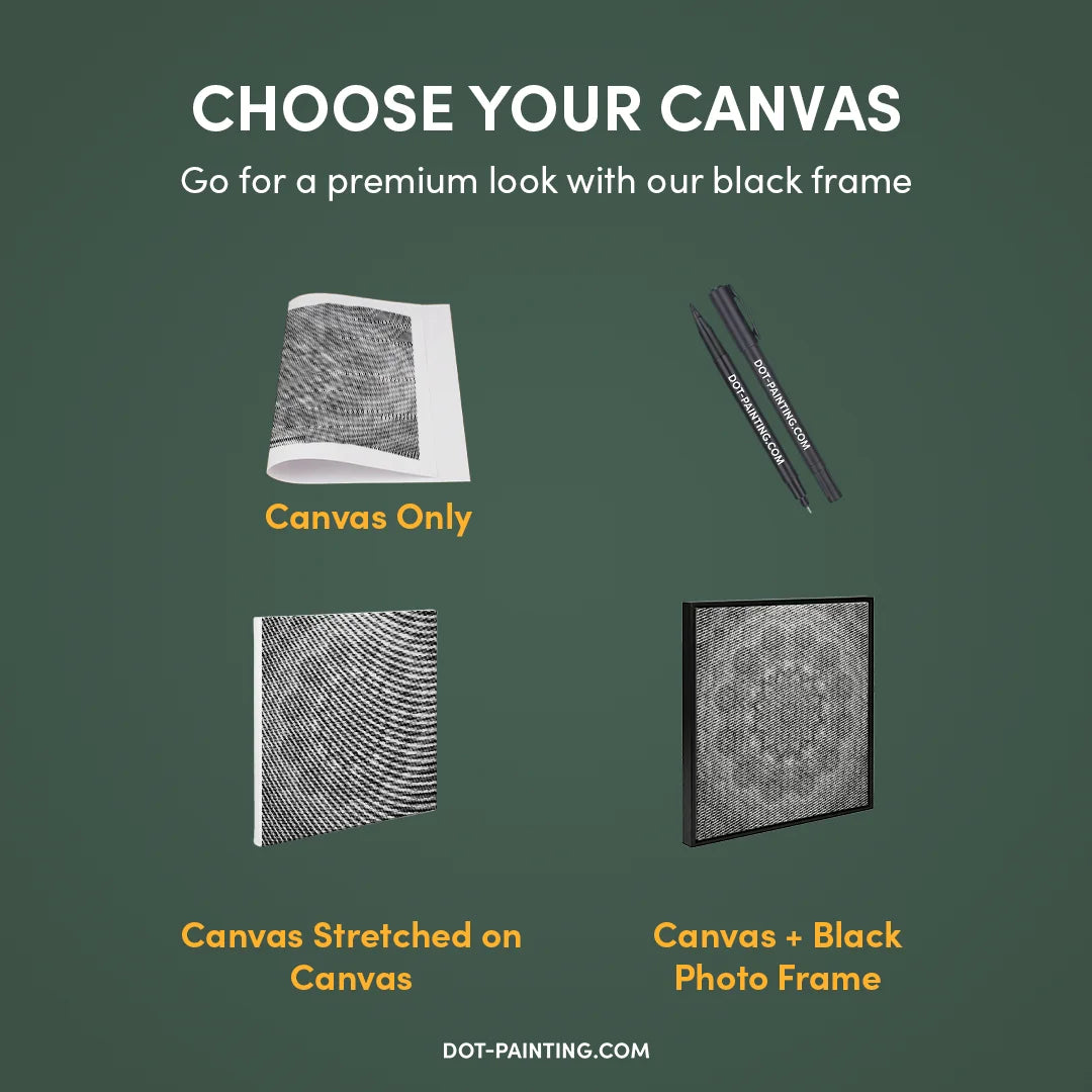 Kit dot painting Lupo