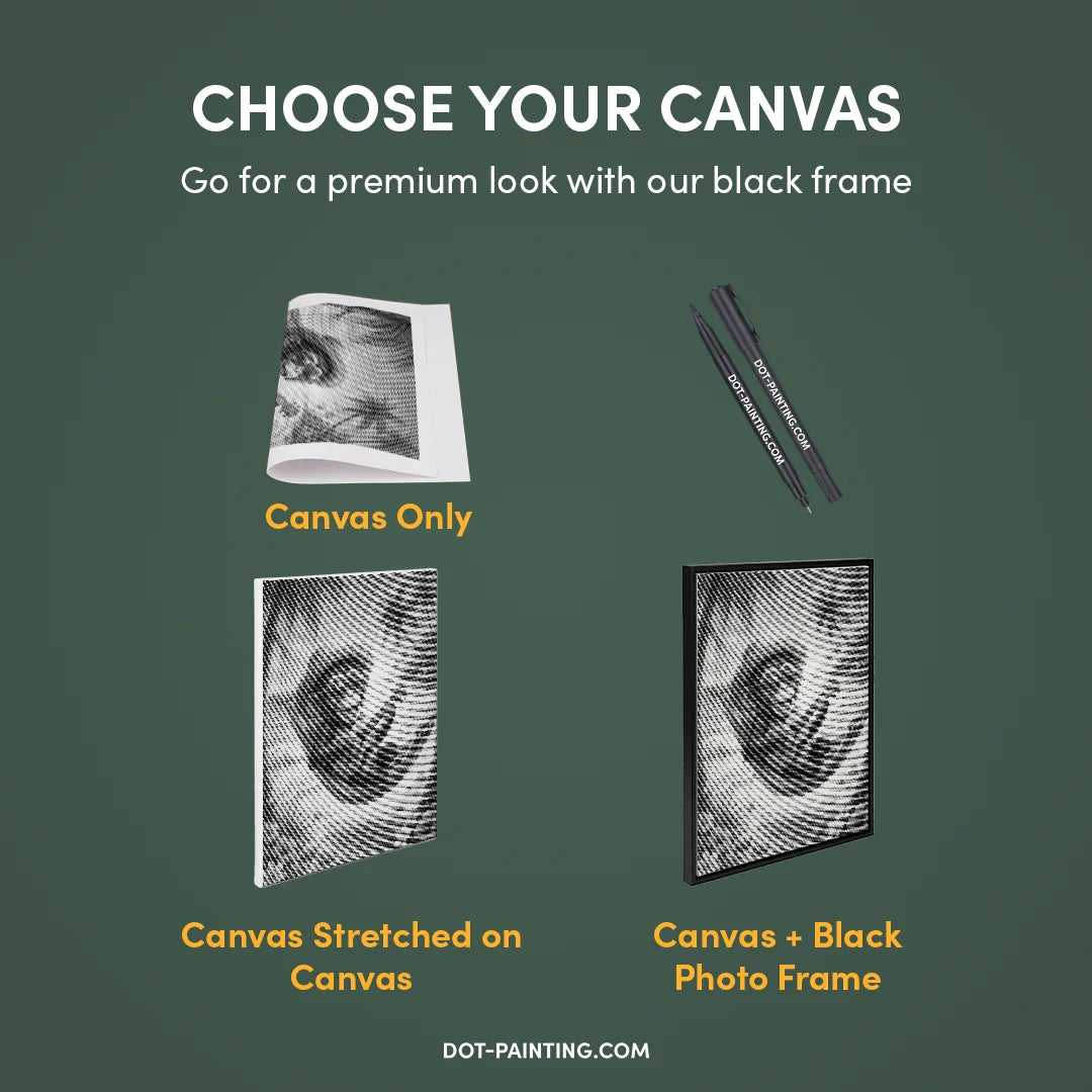 Kit dot painting Lupo