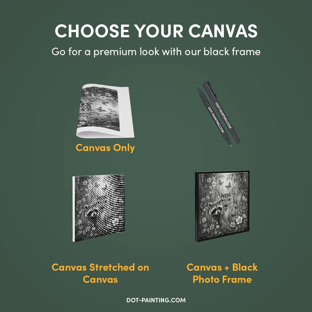 Kit dot painting Lupo