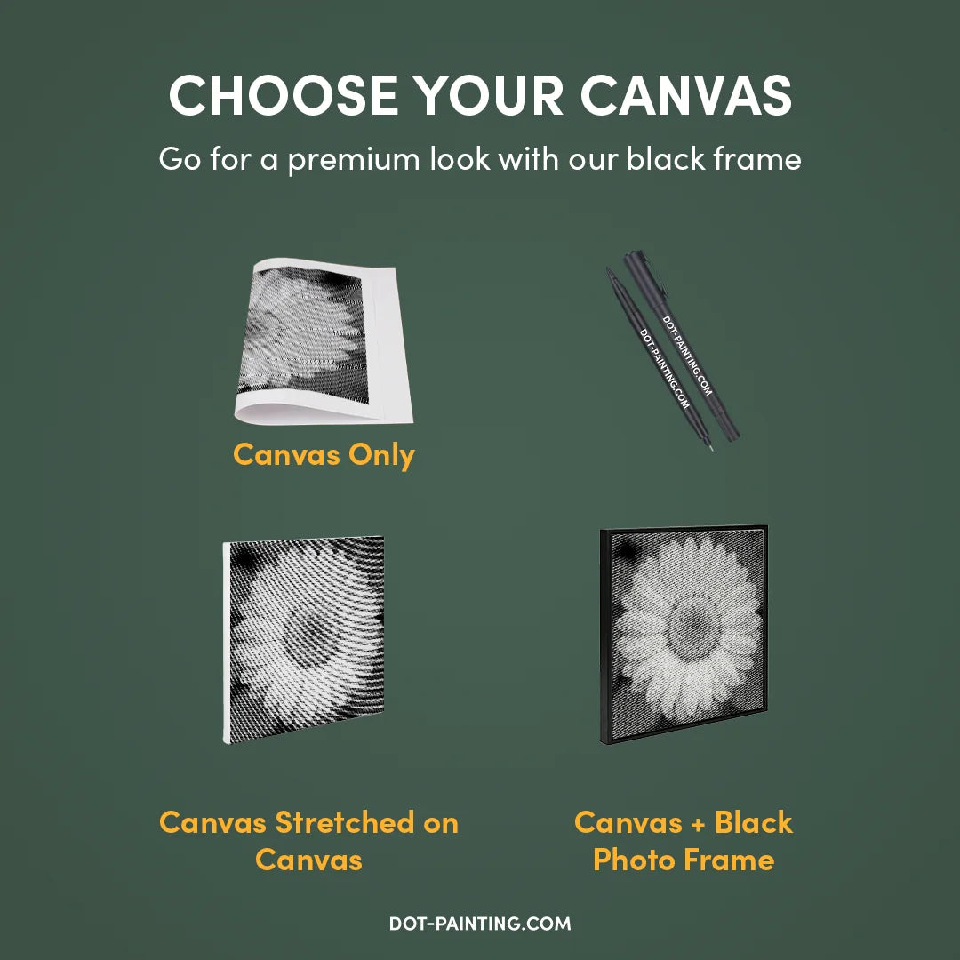 Kit dot painting Lupo