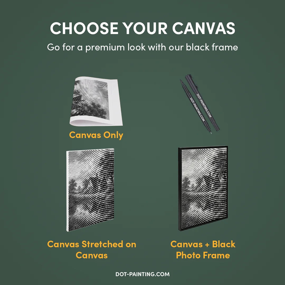 Casa sulla brughiera Dot Painting