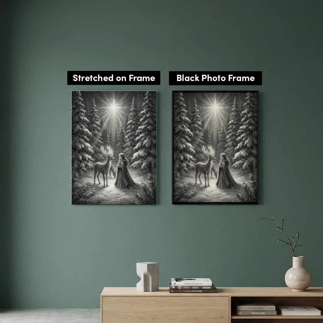 Kit dot painting Lupo