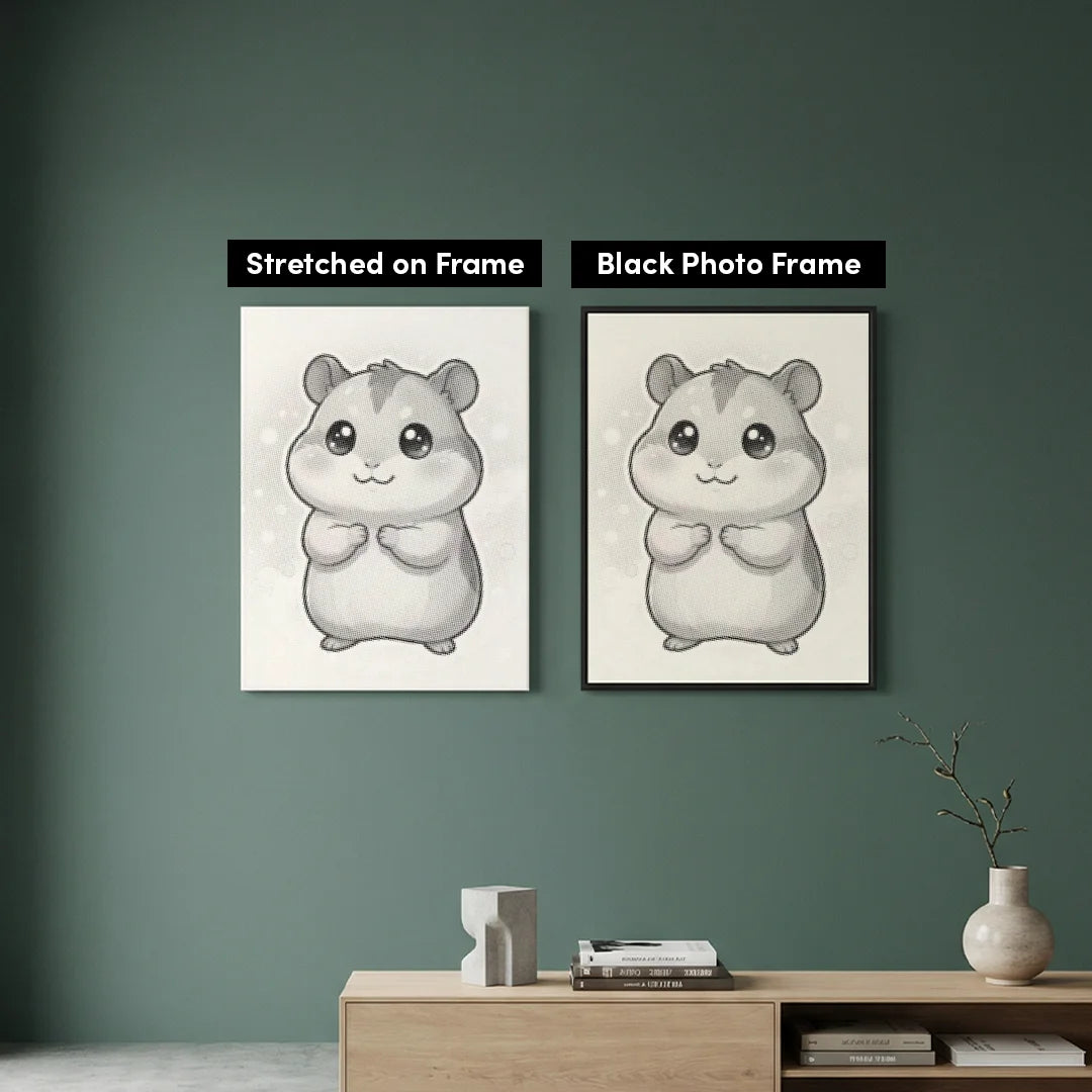 Kit dot painting Lupo