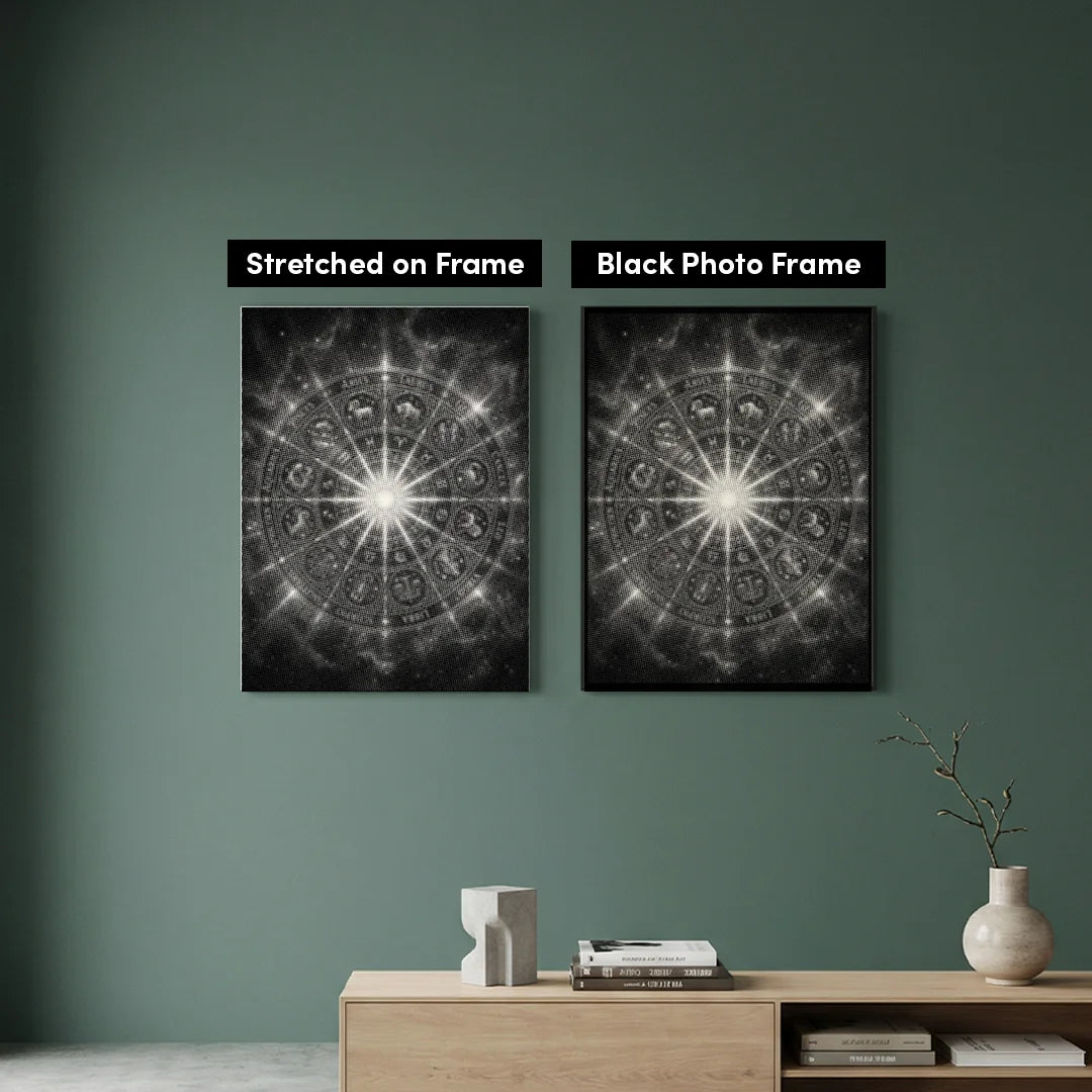 Pittura del punto dello zodiaco