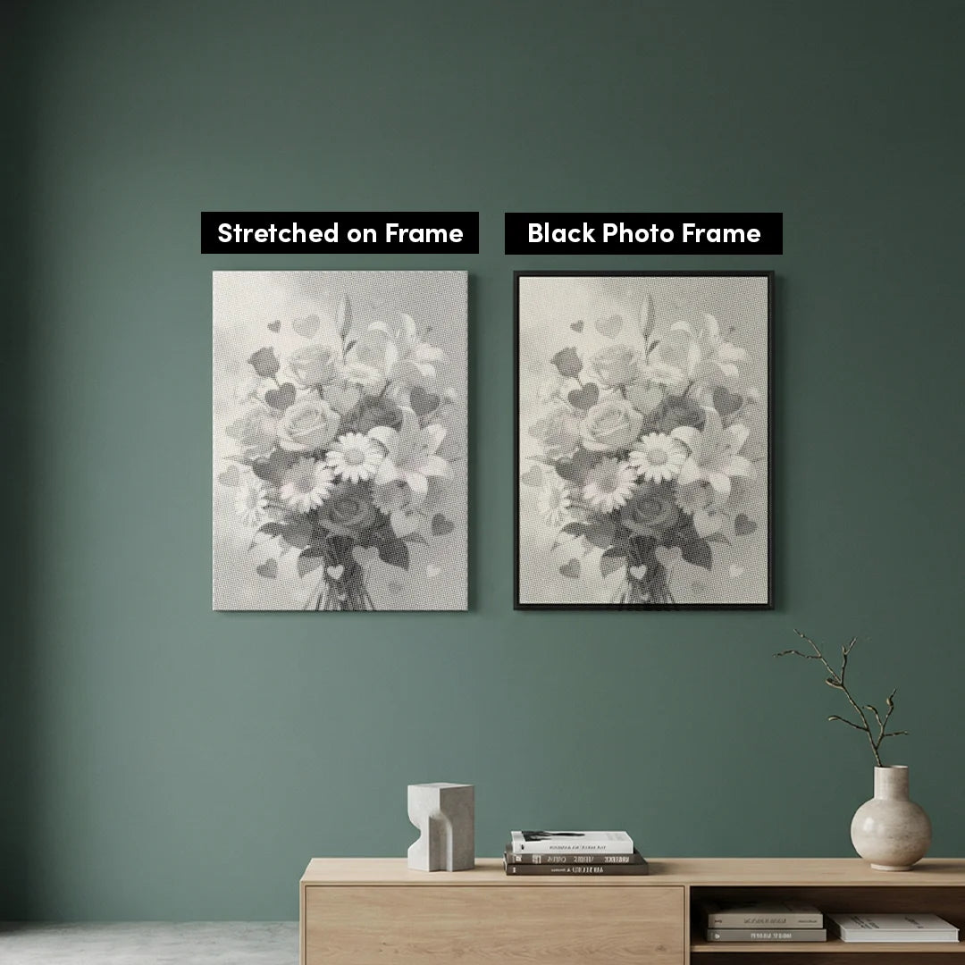 Kit Dot Painting Cuori e Fiori