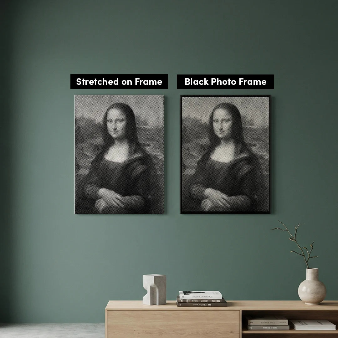 Pittura a punti di Monna Lisa